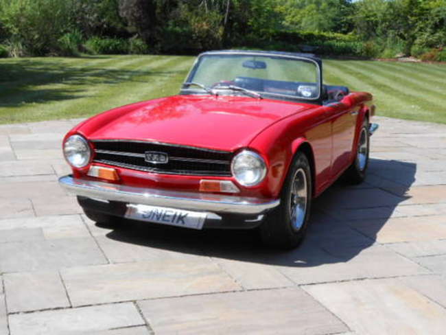 1972 Triumph TR6-Auction Lot