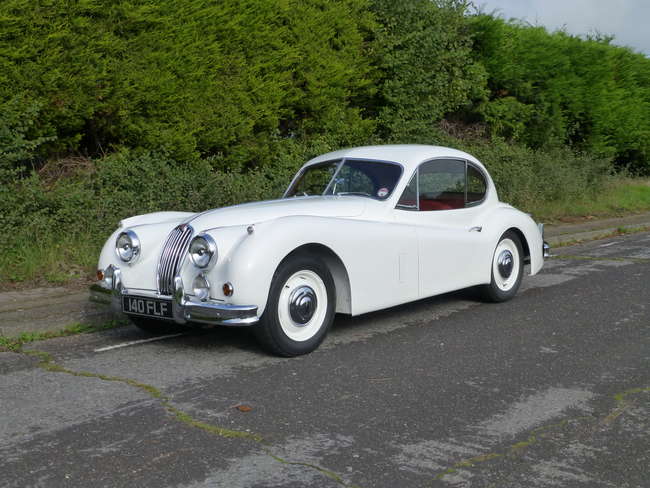 1955 Jaguar XK140 Fixed-Head Coupe-Sold