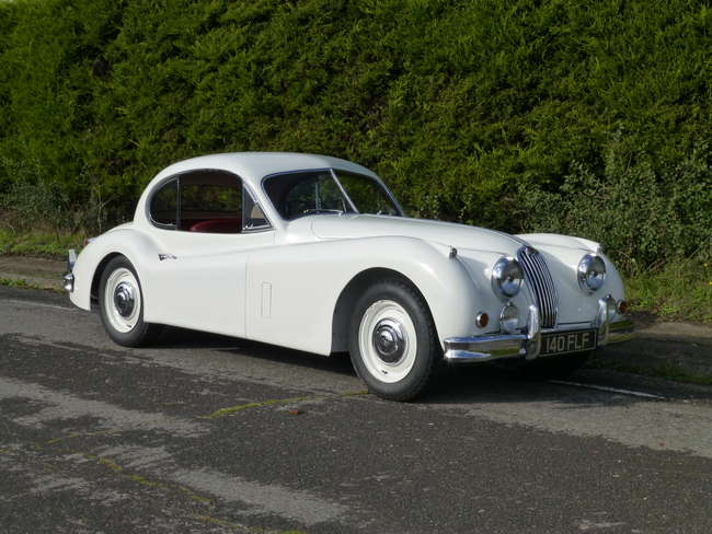 1955 Jaguar XK140 Fixed-Head Coupe-Sold