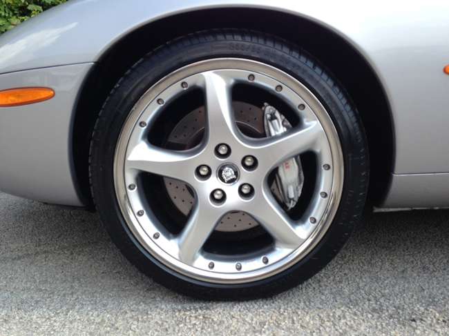 2000 Jaguar XKR Silverstone Convertible-Sold