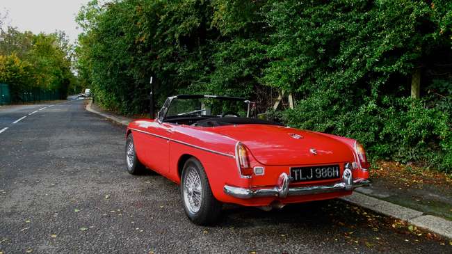 1969 MG C Roadster-Auction Lot