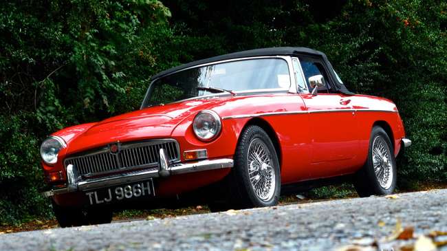 1969 MG C Roadster-Auction Lot
