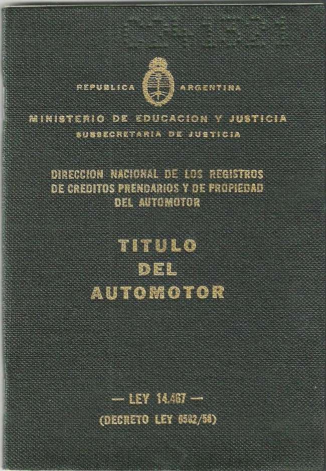 The Ex-Juan Manuel Fangio 1970 IKA Torino 380S-Sold
