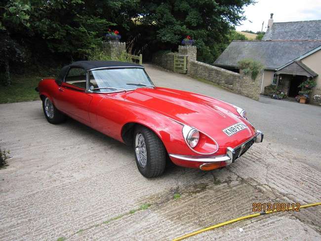 1975 Jaguar E-Type V12. S3. Roadster-Sold
