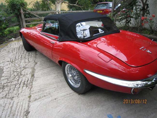 1975 Jaguar E-Type V12. S3. Roadster-Sold