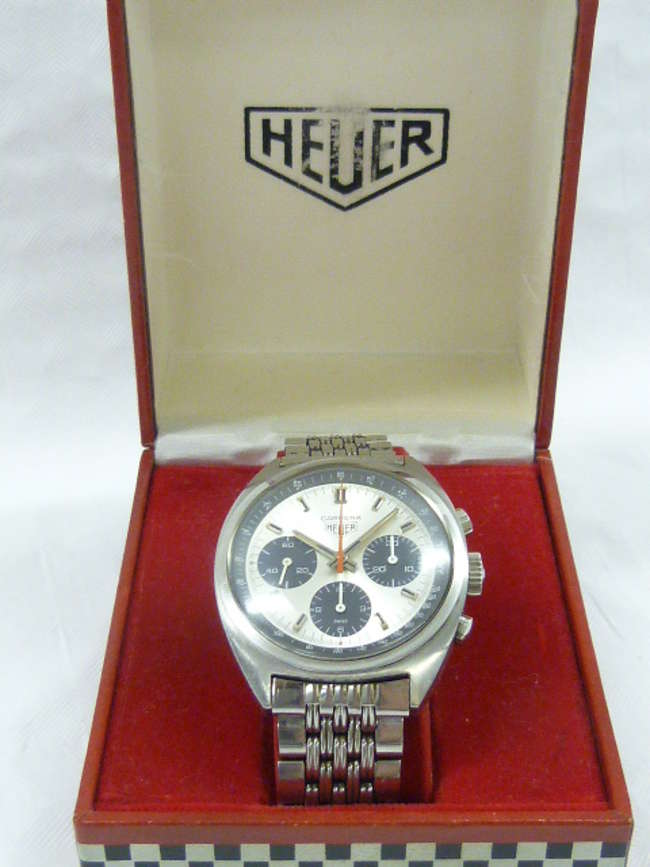 Gentleman's Heuer Watch-Sold