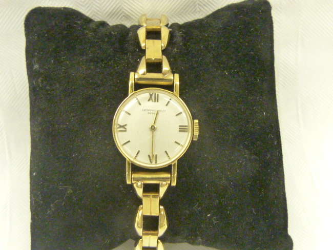 Ladies Patek Philippe Gold Watch-Sold