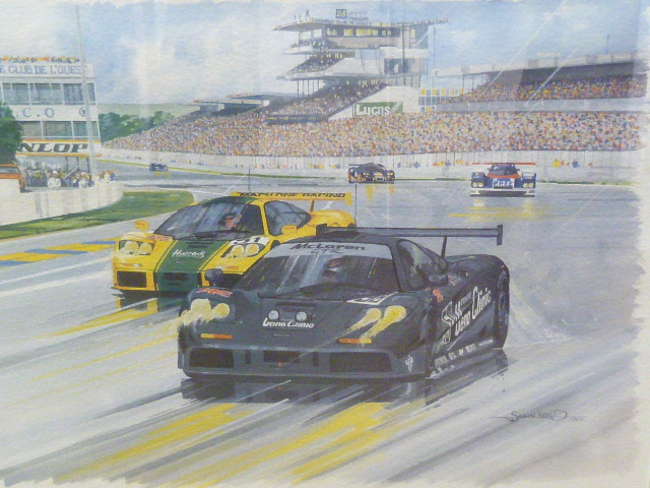  McLaren F1 Le Mans Print-Auction Lot