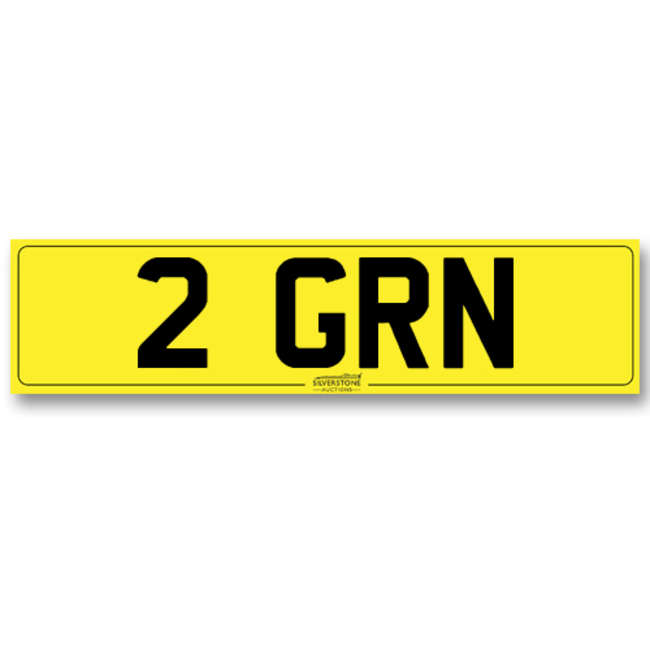 Registration No. - '2 GRN'-Auction Lot