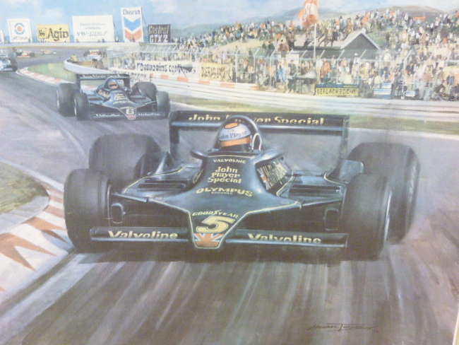 1979 South African GP Print by Michael Turner-Auction Lot