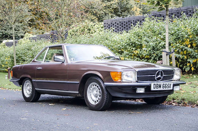 1982 Mercedes-Benz 500 SL-Sold