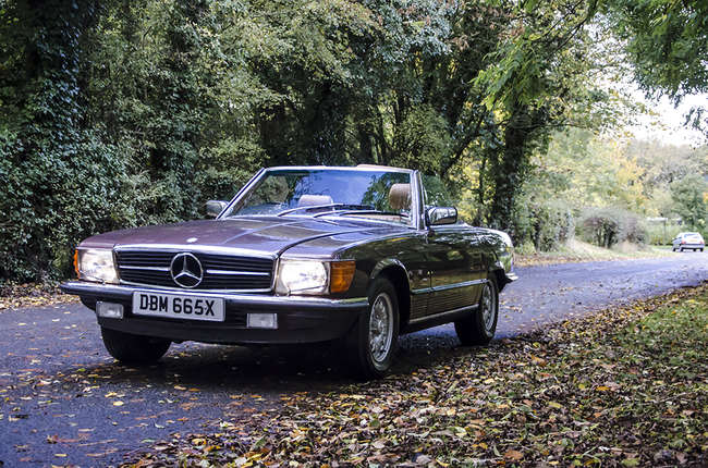 1982 Mercedes-Benz 500 SL-Sold