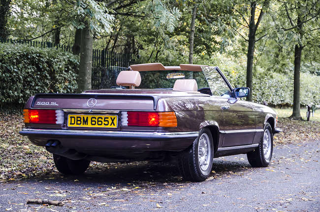 1982 Mercedes-Benz 500 SL-Sold