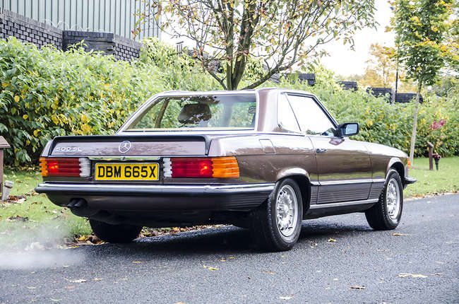 1982 Mercedes-Benz 500 SL-Sold