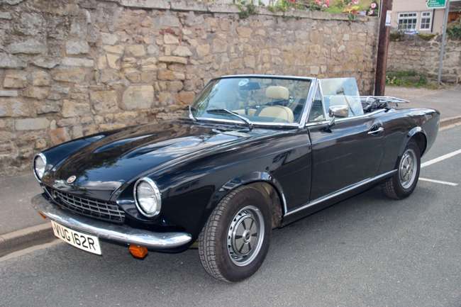 1977 Fiat 124 Spider-Sold
