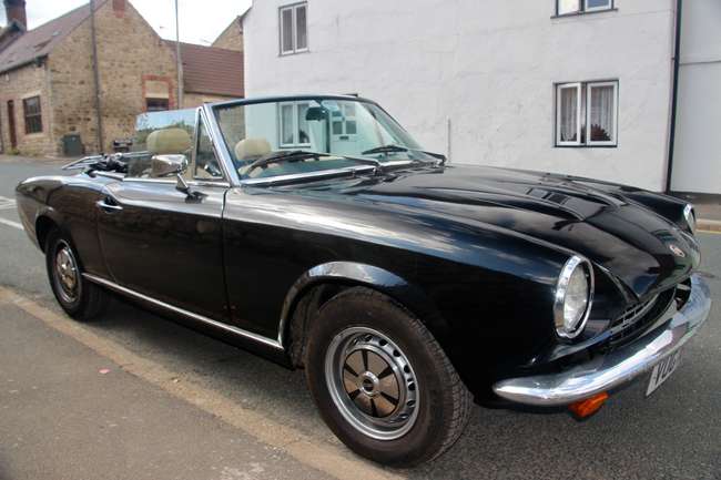 1977 Fiat 124 Spider-Sold
