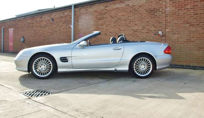 WITHDRAWN - 2002 Mercedes-Benz SL500-Auction Lot