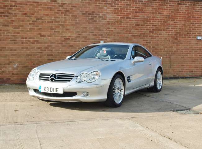 WITHDRAWN - 2002 Mercedes-Benz SL500-Auction Lot