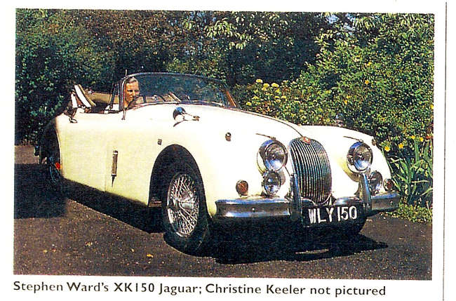 The ex Dr Stephen Ward - 1959 Jaguar XK150 Drophead Coupe-Sold