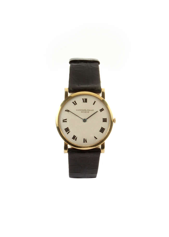 c.1967 Audemars Piguet 18ct yellow gold mechanical ultra-thi-Sold