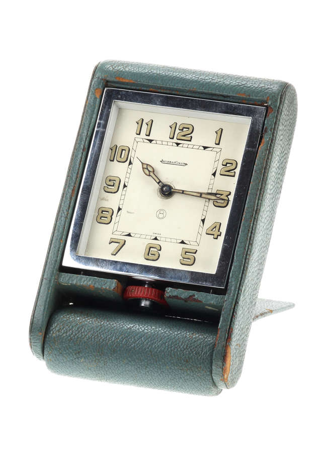 c.1930 Jaeger-LeCoultre travel alarm clock-Sold
