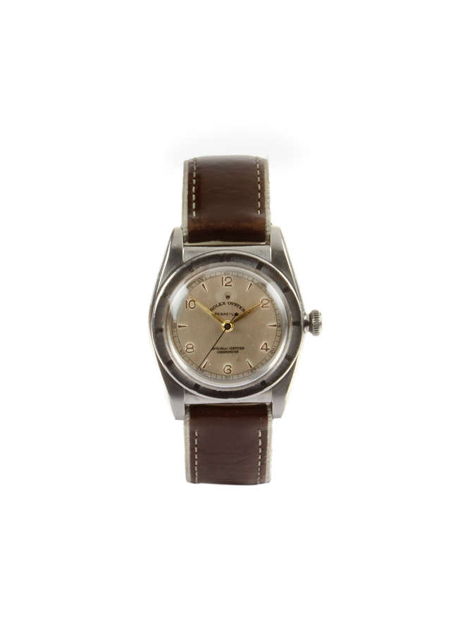 1947 Rolex 'Bubbleback' Oyster perpetual-Sold