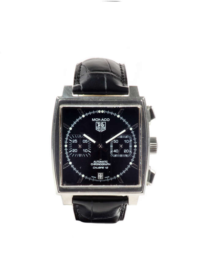 c.2009 Tag Heuer Monaco Calibre 12 'Steve McQueen'-Auction Lot