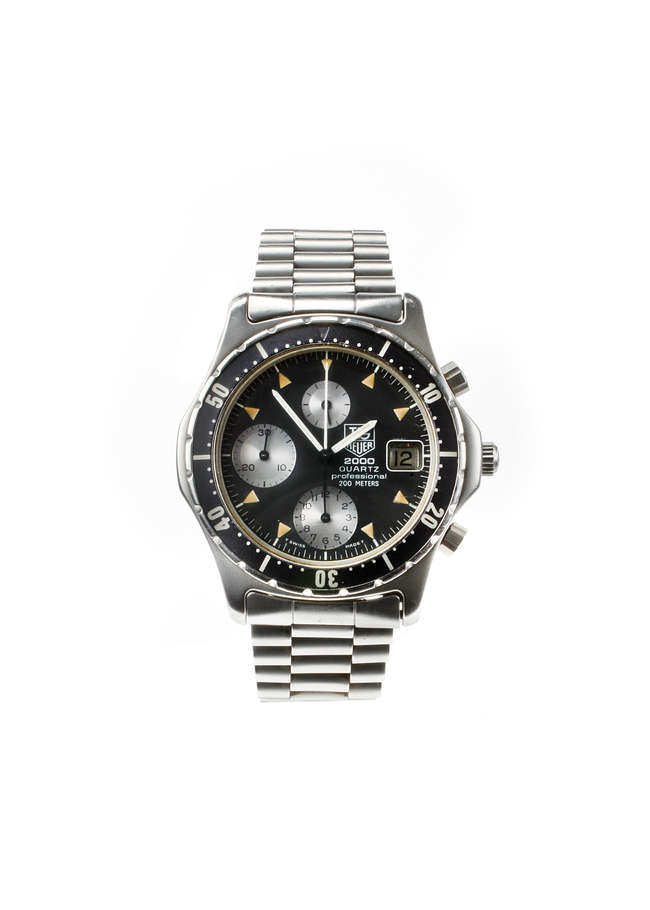 c.1990 TAG Heuer 2000 Chronograph Quartz-Sold