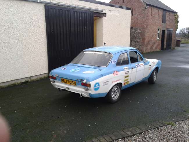 1975 MkI Escort Mexico Rally Car-Auction Lot