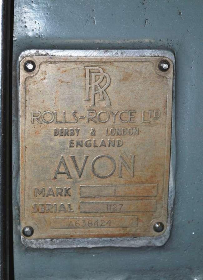 Rolls Royce Avon Mk1 Jet Engine-Auction Lot
