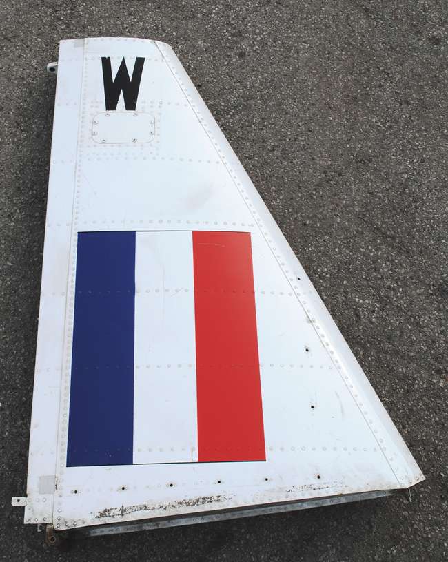 RAF Jet Provost Tail Fin-Sold