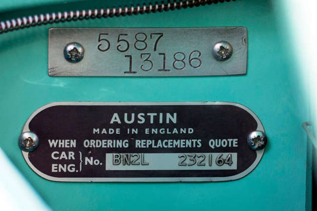 1956 Austin Healey 'Genuine' Factory 100M Le Mans Roadster-Sold