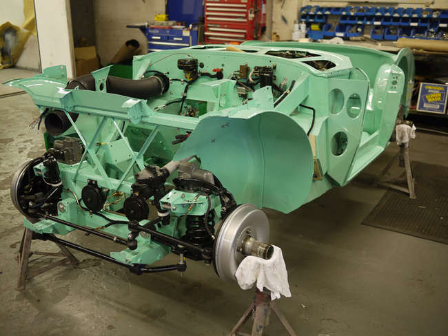 1956 Austin Healey 'Genuine' Factory 100M Le Mans Roadster-Sold
