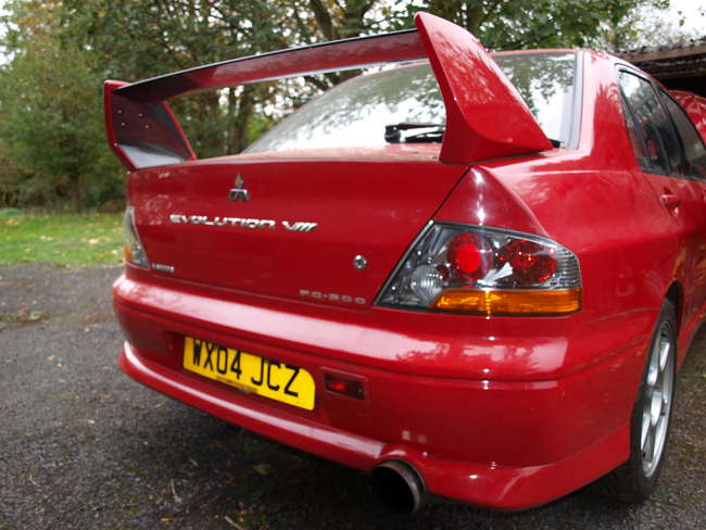 2004 Mitsubishi Evo 8 FQ300-Auction Lot