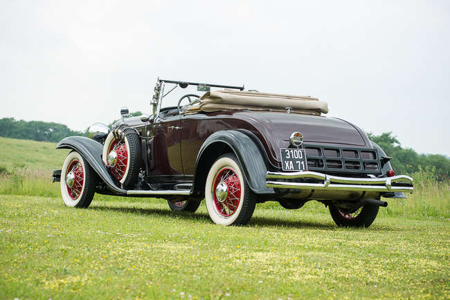 1931 Chrysler CD Type 120 Deluxe Eight Roadster-Sold
