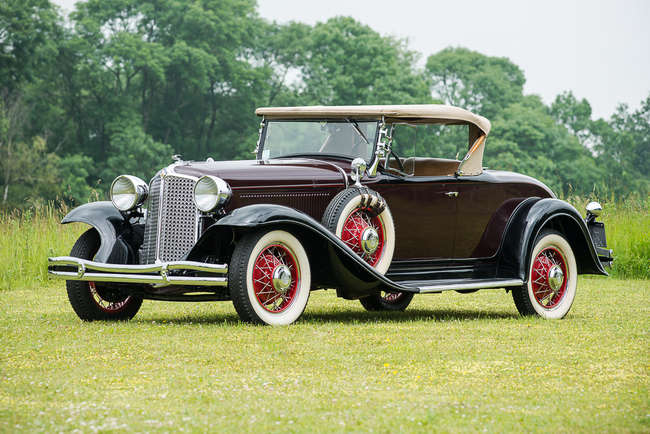 1931 Chrysler CD Type 120 Deluxe Eight Roadster-Sold