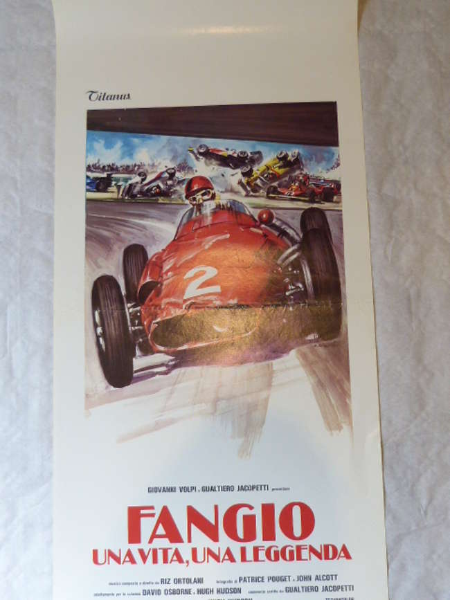 3 Original Motor Racing Posters-Sold