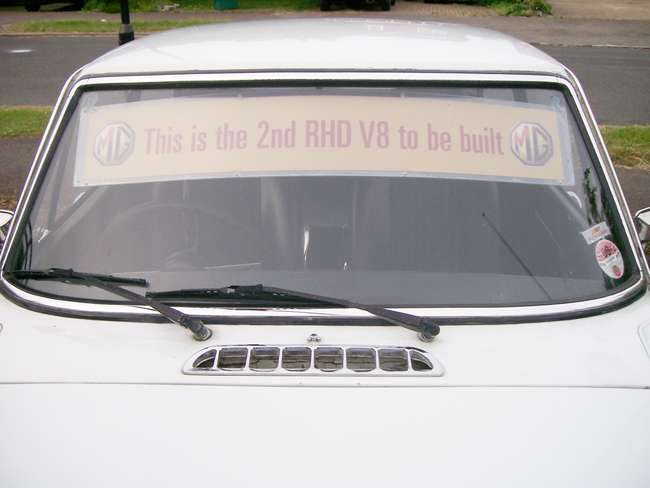 1972 MGBGT V8 Prototype-Sold