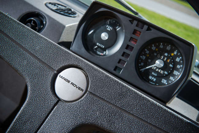 1970 Range Rover - Chassis #001-Sold