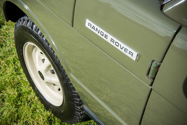 1970 Range Rover - Chassis #001-Sold