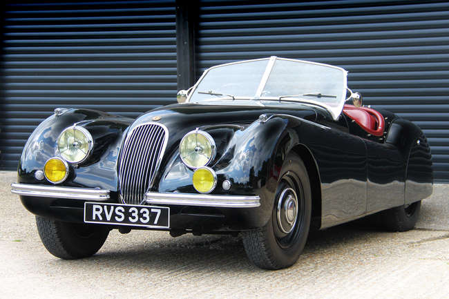 1950 Jaguar XK120 Roadster-Auction Lot