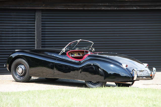 1950 Jaguar XK120 Roadster-Auction Lot