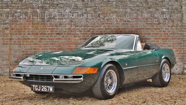 1973 Ferrari 365 GTB/4 Daytona Spyder Conversion-Auction Lot