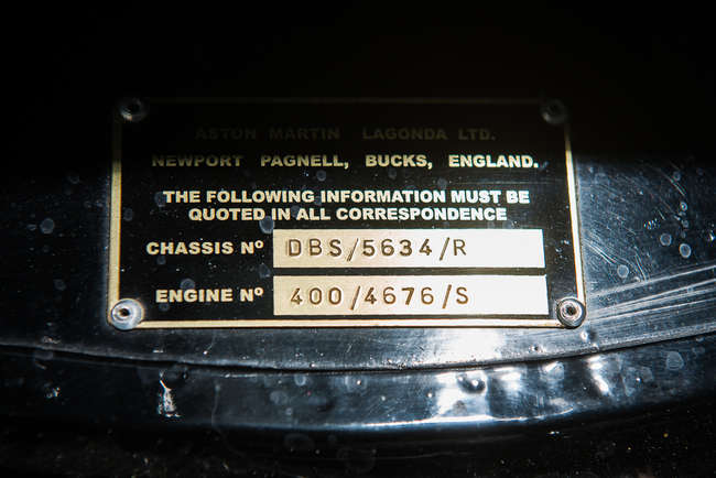 1971 Aston Martin DBS-Auction Lot