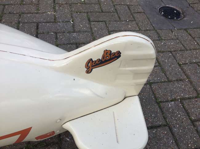 'Gee Bee Racer' American pedal car-Auction Lot