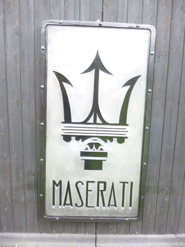 Maserati Badge-Auction Lot