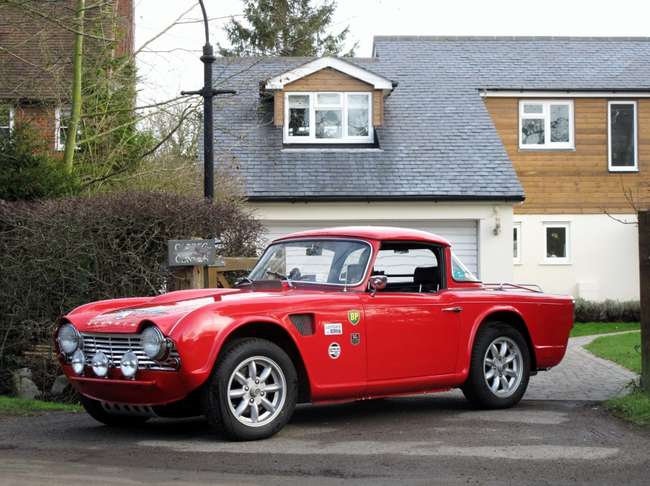 1962 Triumph TR4 to Fast-Road / Rally specification-Auction Lot