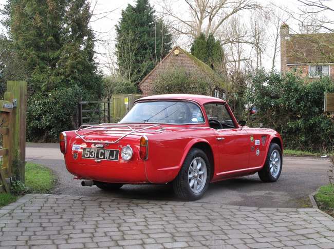 1962 Triumph TR4 to Fast-Road / Rally specification-Auction Lot