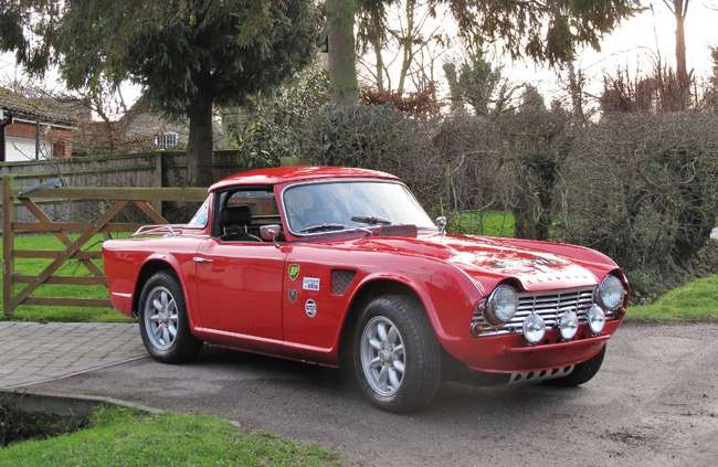 1962 Triumph TR4 to Fast-Road / Rally specification-Auction Lot