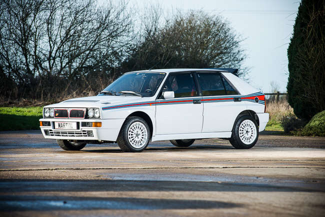 1992 Lancia Delta Integrale HF Turbo Martini 5-Auction Lot